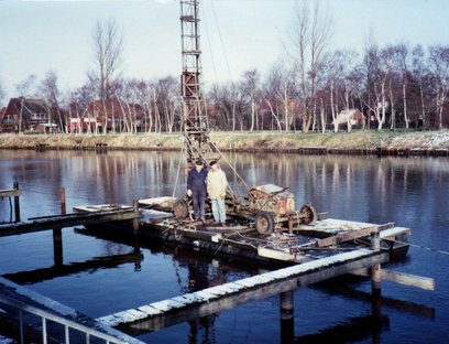Erweiterung des Binnenhafens 1991